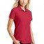 Футболка поло женская красная Port Authority Ladies Core Classic Pique Polo Rich Red - Футболка поло женская Port Authority Ladies Core Classic Pique Polo Rich Red