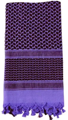 Арафатка Rothco Shemagh Tactical Desert Scarf Purple / Black - 8537, фото
