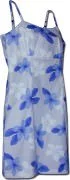 Pacific Legend Short Spaghetti Dress - 306-3551 Blue