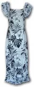 Pacific Legend Long Muumuu Dress - 334-3589 White