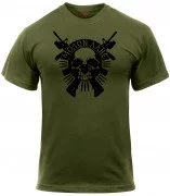 Rothco Molon Labe Skull T-Shirt 2917