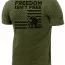 Футболка с флагом США и надписью «Свобода не бесплатна» Rothco "Freedom Isn't Free" T-Shirt Olive Drab 2708 - Футболка с флагом США и надписью «Свобода не бесплатна» Rothco "Freedom Isn't Free" T-Shirt Olive Drab 2708