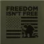 Футболка с флагом США и надписью «Свобода не бесплатна» Rothco "Freedom Isn't Free" T-Shirt Olive Drab 2708 - Футболка с флагом США и надписью «Свобода не бесплатна» Rothco "Freedom Isn't Free" T-Shirt Olive Drab 2708