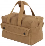 Rothco G.I. Type Mechanics Tool Bag With Brass Zipper Coyote Brown 91820