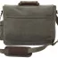 Оливковая винтажная сумка почтальона с кожаными элементами Rothco Vintage Canvas Pathfinder Bag With Leather Accents Olive Drab 9691 - Оливковая винтажная сумка почтальона с кожанными элементами Rothco Vintage Canvas Pathfinder Bag With Leather Accents Olive Drab 9691