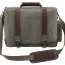 Оливковая винтажная сумка почтальона с кожаными элементами Rothco Vintage Canvas Pathfinder Bag With Leather Accents Olive Drab 9691 - Оливковая винтажная сумка почтальона с кожанными элементами Rothco Vintage Canvas Pathfinder Bag With Leather Accents Olive Drab 9691