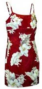 Pacific Legend Short Spaghetti Dress - 306-3162 Red