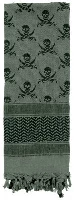 Арафатка Rothco Shemagh Tactical Desert Scarf Calico Jack Foliage Green 8539, фото