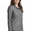 Женская рубашка Port Authority® Ladies Slub Chambray Shirt Grey LW380 - Рубашка женская Port Authority® Ladies Slub Chambray Shirt Grey LW380