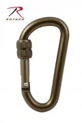 Locking Carabiner (80mm) Coyote Brown 214