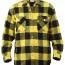 Желтая фланелевая рубашка буффало Rothco Buffalo Plaid Flannel Shirt Yellow / Black - 4649 - Желтая фланелевая рубашка буффало Rothco Buffalo Plaid Flannel Shirt Yellow / Black - 4649