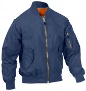 Rothco Lightweight MA-1 Flight Jacket Navy Blue 6330