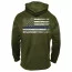 Тактическая оливковая толстовка с флагом США Rothco Thin Blue Line Concealed Carry Hoodie Olive Drab 52471 - Тактическая оливковая толстовка с флагом США Rothco Thin Blue Line Concealed Carry Hoodie Olive Drab 52471