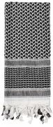 Rothco Shemagh Tactical Desert Scarf Black/White 8537