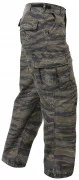 Rothco Vintage Vietnam Fatigue Pant Rip-Stop Tiger Stripe Camo 4487