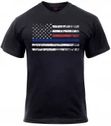 Rothco Thin Blue Line & Thin Red Line T-shirt 61660