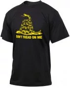 Rothco Don't Tread On Me Vintage T-Shirt Black 61060