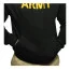 Толстовка тренировочная армейская черная Rothco Pullover Hoodie Black/Army 10053 - Толстовка тренировочная армейская черная Rothco Pullover Hoodie Black/Army 10053