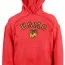 Толстовка красная Rothco USMC Globe and Anchor Pullover Hooded Sweatshirt Red 9222 - Утепленная толстовка Rothco USMC Globe and Anchor Pullover Hooded Sweatshirt Red - 9222
