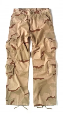 Брюки винтажные трехцветный пустынный камуфляж Rothco Vintage Paratrooper Fatigue Pants Tri-Color Desert Camo 2186, фото