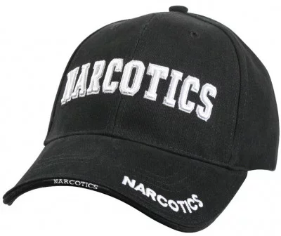 Бейсболка тематическая Rothco Deluxe Narcotics Low Profile Cap 9399, фото