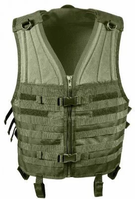 Жилет разгрузочный модульный оливковый Rothco MOLLE Modular Vest Olive Drab 5405, фото