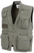 Rothco Deluxe Safari Outback Vest Olive Drab 7580