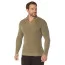 Винтажный хлопковый свитер механика хаки Rothco WWII Vintage Mechanics Sweater Khaki 5349 - Винтажный свитер механика хаки Rothco WWII Vintage Mechanics Sweater Khaki 5349