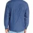 Wrangler Authentics Mens Long Sleeve Sherpa Lined Denim Shirt Indigo - Джинсовая рубашка с утеплителем Wrangler Authentics Mens Long Sleeve Sherpa Lined Denim Shirt Indigo
