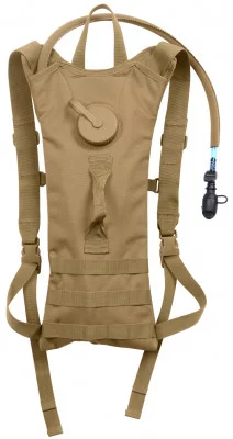 Гидратор с термочехлом в цвете койот Rothco MOLLE 3 Liter Backstrap Hydration System Coyote Brown, фото