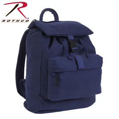 Винтажный хлопковый рюкзак для школы Rothco Canvas Daypack, фото