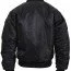 Куртка бомбер черная с нашивками Rothco MA-1 Flight Jacket with Patches Black 7250 - Куртка бомбер Rothco MA-1 Flight Jacket with Patches Black 7250
