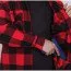 Фланелевая красная рубашка для скрытого ношения оружия Rothco Concealed Carry Flannel Shirt Red 3966 - Фланелевая красная рубашка для скрытого ношения оружия Rothco Concealed Carry Flannel Shirt Red 3966