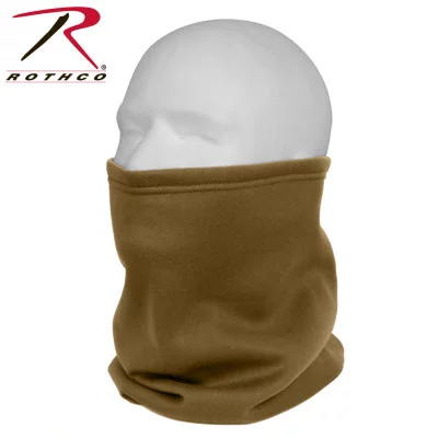 Койотовый зимний цилиндрический шарф Rothco ECWCS Polyester Neck Gaiters Coyote Brown 5519 (AR 670-1), фото