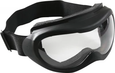 Очки гоглы тактические черные Rothco Black Windstorm Tactical Goggle Black w/ Clear Lens 10379, фото