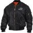 Куртка пилота с американским флагом и синей полосой Rothco Thin Blue Line Flag MA-1 Flight Jacket 4951 - Куртка пилота с американским флагом и синей полосой Rothco Thin Blue Line Flag MA-1 Flight Jacket 4951
