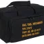 Сумка механика черная с военным логотипом Rothco G.I. Type Zipper Pocket Mechanics Tool Bag With Military Stencil 9113 - Сумка механика черная с военным логотипом Rothco G.I. Type Zipper Pocket Mechanics Tool Bag With Military Stencil 9113