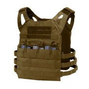 Rothco Lightweight Armor Plate Carrier Vest Coyote Brown 55892