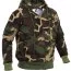 Утепленная толстовка лесной камуфляж вудланд Rothco Thermal Lined Hooded Sweatshirt Woodland Camo 6262 - Утепленная толстовка Rothco Thermal Lined Hooded Sweatshirt Woodland Camo - 6262