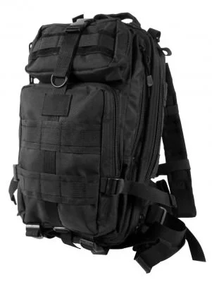 Тактический транспортный черный ранец Rothco Medium Transport Pack Black 2287, фото