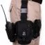 Набедренная черная разгрузочная платформа с подсумками Rothco Drop Leg Utility Rig Black 10750 - Набедренная черная разгрузочная платформа с подсумками Rothco Drop Leg Utility Rig Black 10750