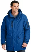 Port Authority Heavyweight Parka J799 Royal Blue