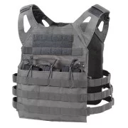 Rothco Lightweight Armor Plate Carrier Vest Grey 55855