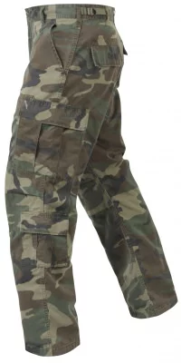 Брюки винтажные десантные лесной камуфляж Rothco Vintage Paratrooper Fatigue Pants Woodland Camo 2586, фото