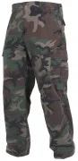 Rothco Vintage Vietnam Fatigue Pant Rip-Stop Woodland Camo 4271
