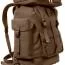 ​Винтажный европейский рюкзак Rothco Canvas European Style Rucksack - Rothco Canvas European Style Rucksack Brown