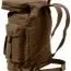 ​Винтажный европейский рюкзак Rothco Canvas European Style Rucksack - Rothco Canvas European Style Rucksack Brown