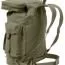 ​Винтажный европейский рюкзак Rothco Canvas European Style Rucksack - Rothco Canvas European Style Rucksack Olive Drab