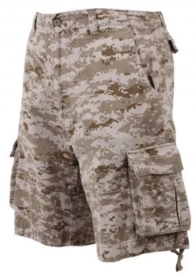 Мужские шорты Rothco Vintage Infantry Utility Shorts Desert Digital Camo 2760, фото