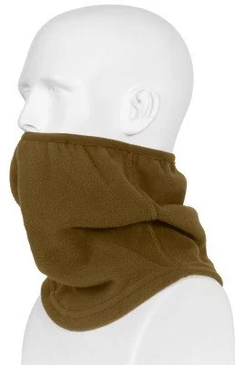 Rothco Polar Fleece Contoured Elastic Neck Gaiter Coyote 5579, фото